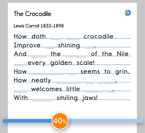 Randomized Word Redacting