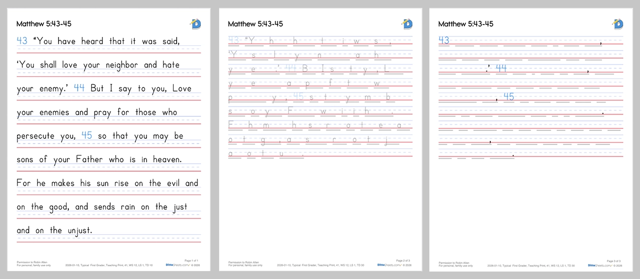 Three Step Memorization