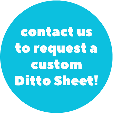 contact us at dittosheets.com