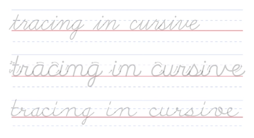 Cursive Tracing