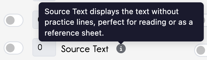 Screenshot of the tooltip that displays when hovering over an information icon
